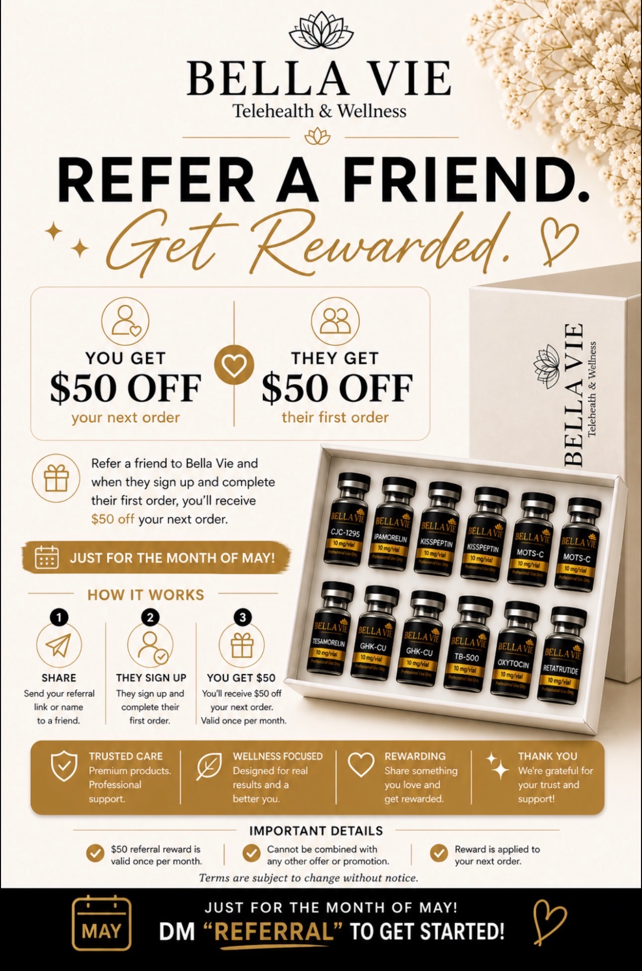 Refer a friend, get $50 off